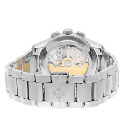 Patek Philippe Annual Calendar Chronograph Complications 5905 1a-001 Stainless Steel Watch Green Dial 2021