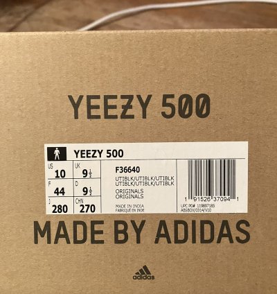 Yeezy 500 Utility Black