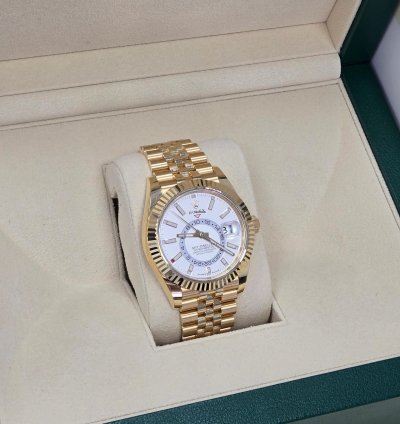 Rolex Sky-dweller White
