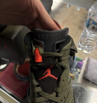 Jordan 6 Travis Scott Olive cn1084-200 Og Size 9