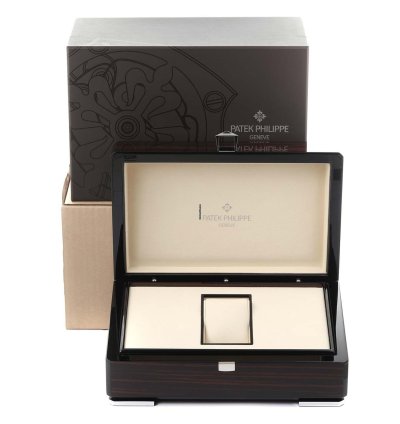 Patek Philippe Annual Calendar Chronograph Complications Annual Calendar Black Dial Platinum Watch 5905