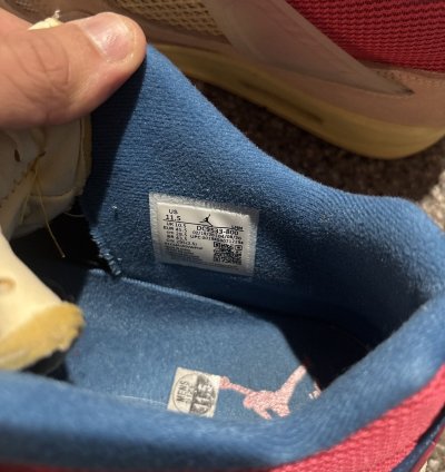 Jordan Four Union Guava Colorway