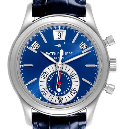 Patek Philippe Annual Calendar Chronograph Complications Annual Calendar Platinum Chronograph Mens Watch 5960p