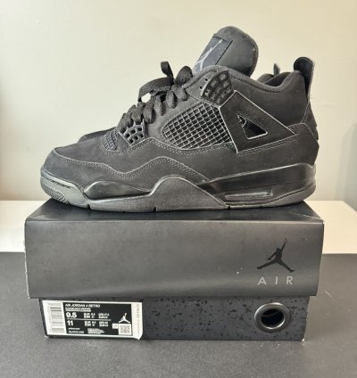 Jordan Retro 4 Black Cat