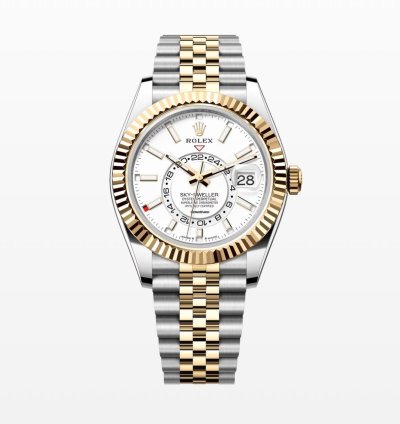 Rolex Sky-dweller White Index Dial Unworn