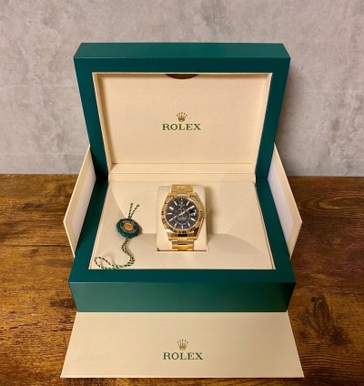 Rolex Sky-dweller Yellow Gold