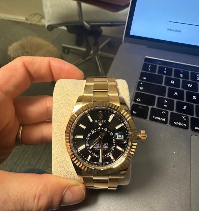 Rolex Sky-dweller Yellow Gold