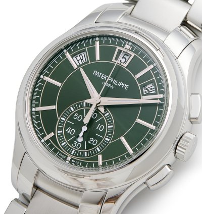 Patek Philippe Annual Calendar Chronograph Complications Stainless Steel 5905 1a-001 - Com003778