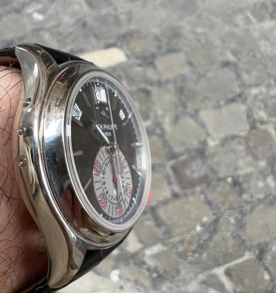 Patek Philippe Annual Calendar Chronograph Full Set Platino Platinum