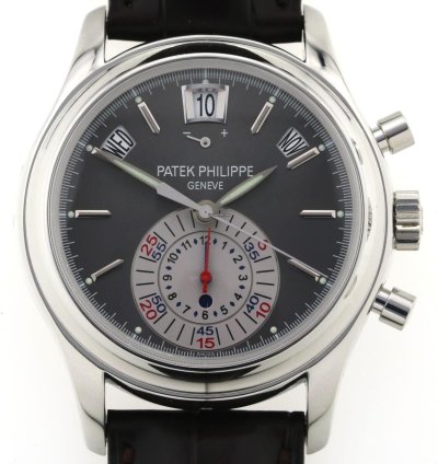 Patek Philippe Annual Calendar Chronograph Platinum Ref 5960p-001