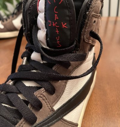 Men Travis Scott Air Jordan 1 Retro High Og Mocha