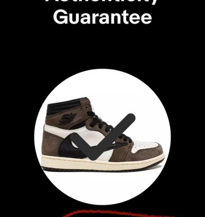 Men Travis Scott Air Jordan 1 Retro High Og Mocha
