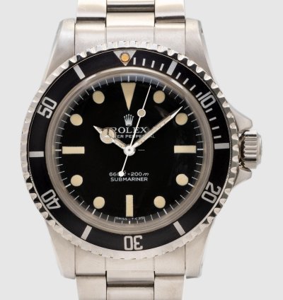 Rolex Submariner no Date Pre-comex New Old Stock Ref 5513 Year 1978
