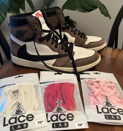 Men Travis Scott Air Jordan 1 Retro High Og Mocha