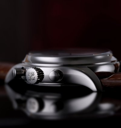 Patek Philippe Annual Calendar Chronograph Ref 5960p-015 Platinum 40mm 2010 Box And Papers