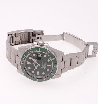 Rolex Submariner Date 116610lv Hulk Like New 2013