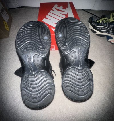Nike Air Flightposite Triple Black Size 11 Like New