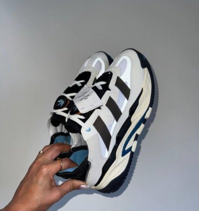 Adidas Niteball Crystal White Core Black Sneakers