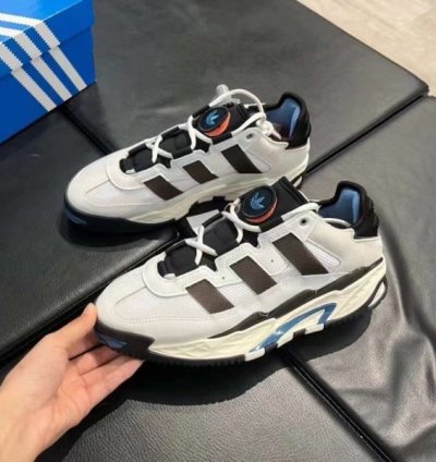 Adidas Niteball Crystal White Core Black Sneakers