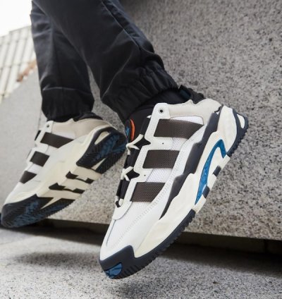 Adidas Niteball Crystal White Core Black Sneakers