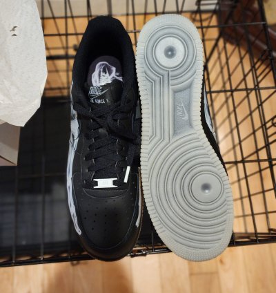 Nike Air Force 1 07 Skeleton Qs Deadstock