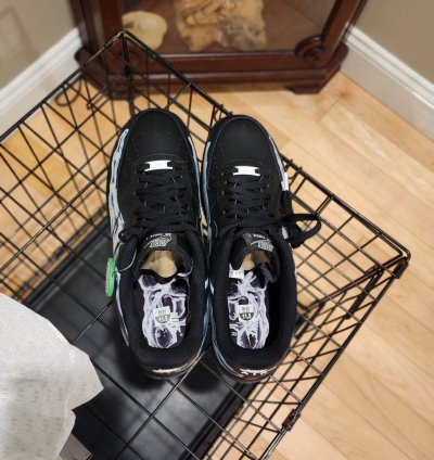 Nike Air Force 1 07 Skeleton Qs Deadstock