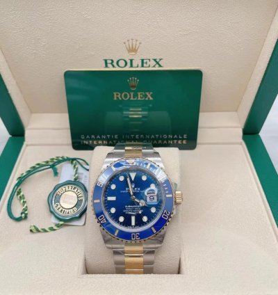 Rolex Submariner Date 126613lb 41mm Date Steel Yellow Gold Two Tone Blue Bezel Blue Dial 2022