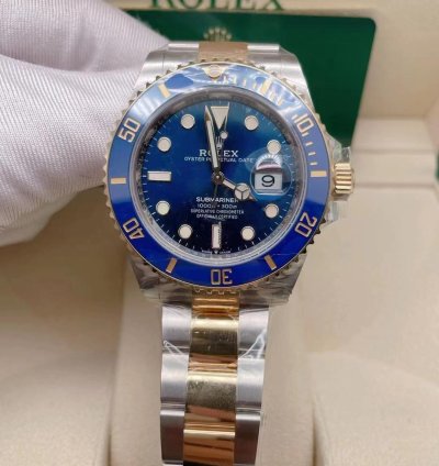 Rolex Submariner Date 126613lb 41mm Date Steel Yellow Gold Two Tone Blue Bezel Blue Dial 2022