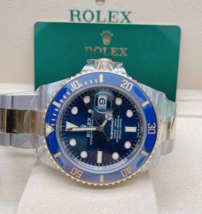 Rolex Submariner Date 126613lb 41mm Date Steel Yellow Gold Two Tone Blue Bezel Blue Dial 2022