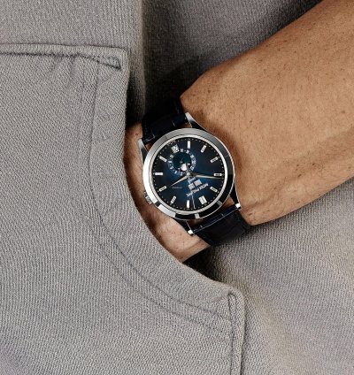 Patek Philippe Annual Calendar Complications 5396g-017 Annual Calendar Moon Phases White Gold Blue Dial 2024
