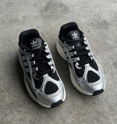 Adidas Ozmillen Silver Black Sneakers
