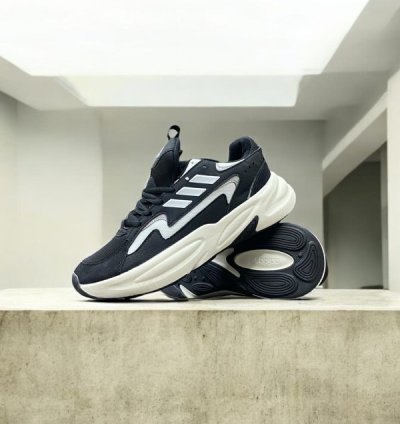Adidas Ozwave Black White Sneakers