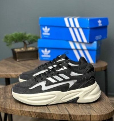 Adidas Ozwave Black White Sneakers