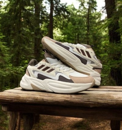 Adidas Ozwave Brown Cream Sneakers