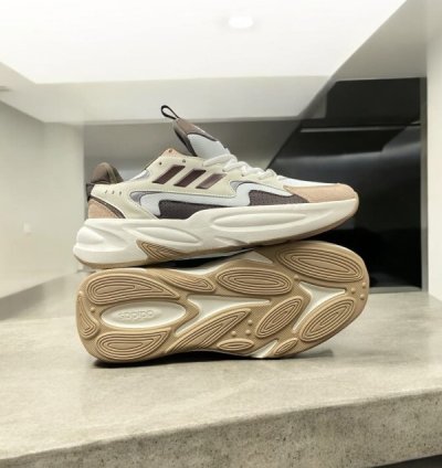 Adidas Ozwave Brown Cream Sneakers