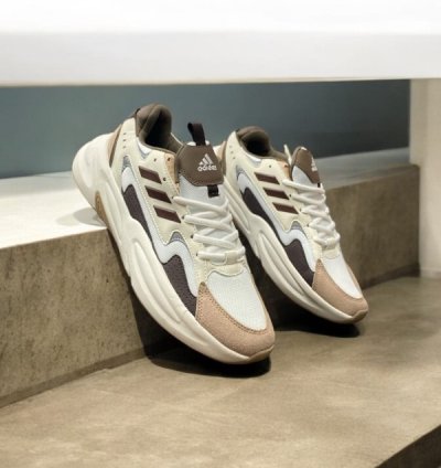 Adidas Ozwave Brown Cream Sneakers