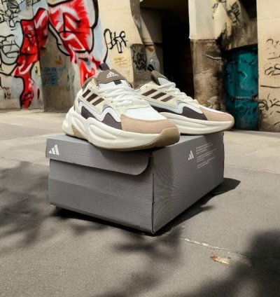 Adidas Ozwave Brown Cream Sneakers