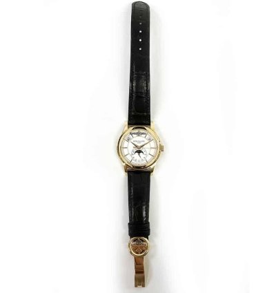 Patek Philippe Annual Calendar Complications Annual Calendar 40mm 5205r-001 Rose Gold With Brown Leather Watch White Dial 2020