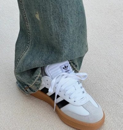 Adidas Palace X Puig Samba White Sneakers