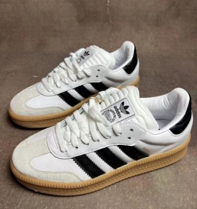 Adidas Palace X Puig Samba White Sneakers
