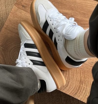 Adidas Palace X Puig Samba White Sneakers