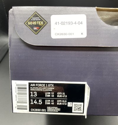 Nike Air Force 1 Gore-tex Shoes