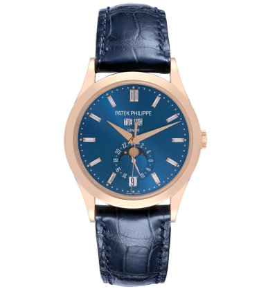 Patek Philippe Annual Calendar Complications Annual Calendar Rose Gold Diamond Watch 5396 Box Papers