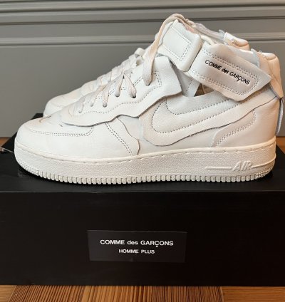 Nike Air Force 1 Hi Cdg 7 5uk 8 5us Rrp 250
