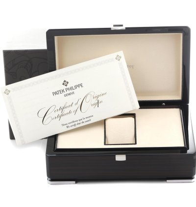 Patek Philippe Annual Calendar Complications Annual Calendar Rose Gold Diamond Watch 5396 Box Papers