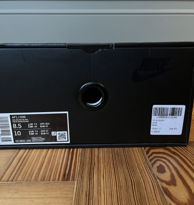 Nike Air Force 1 Hi Cdg 7 5uk 8 5us Rrp 250