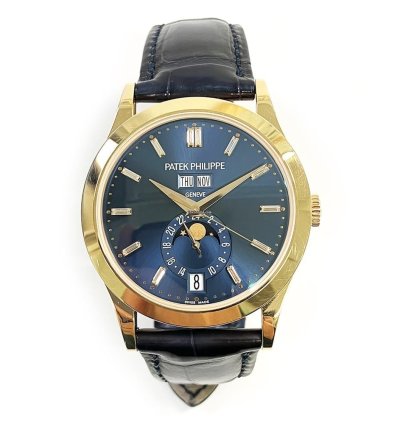 Patek Philippe Annual Calendar Complications Blue Diamond Dial 5396r-015