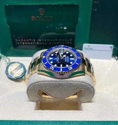 Rolex Submariner Date 126618lb Submariner Date 41mm Yellow Gold Blue Dial Oyster