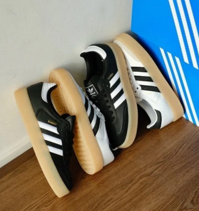 Adidas Samba Gum Sole Black Sneakers