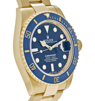 Rolex Submariner Date 126618lb Yellow Gold Blue Dial 2023
